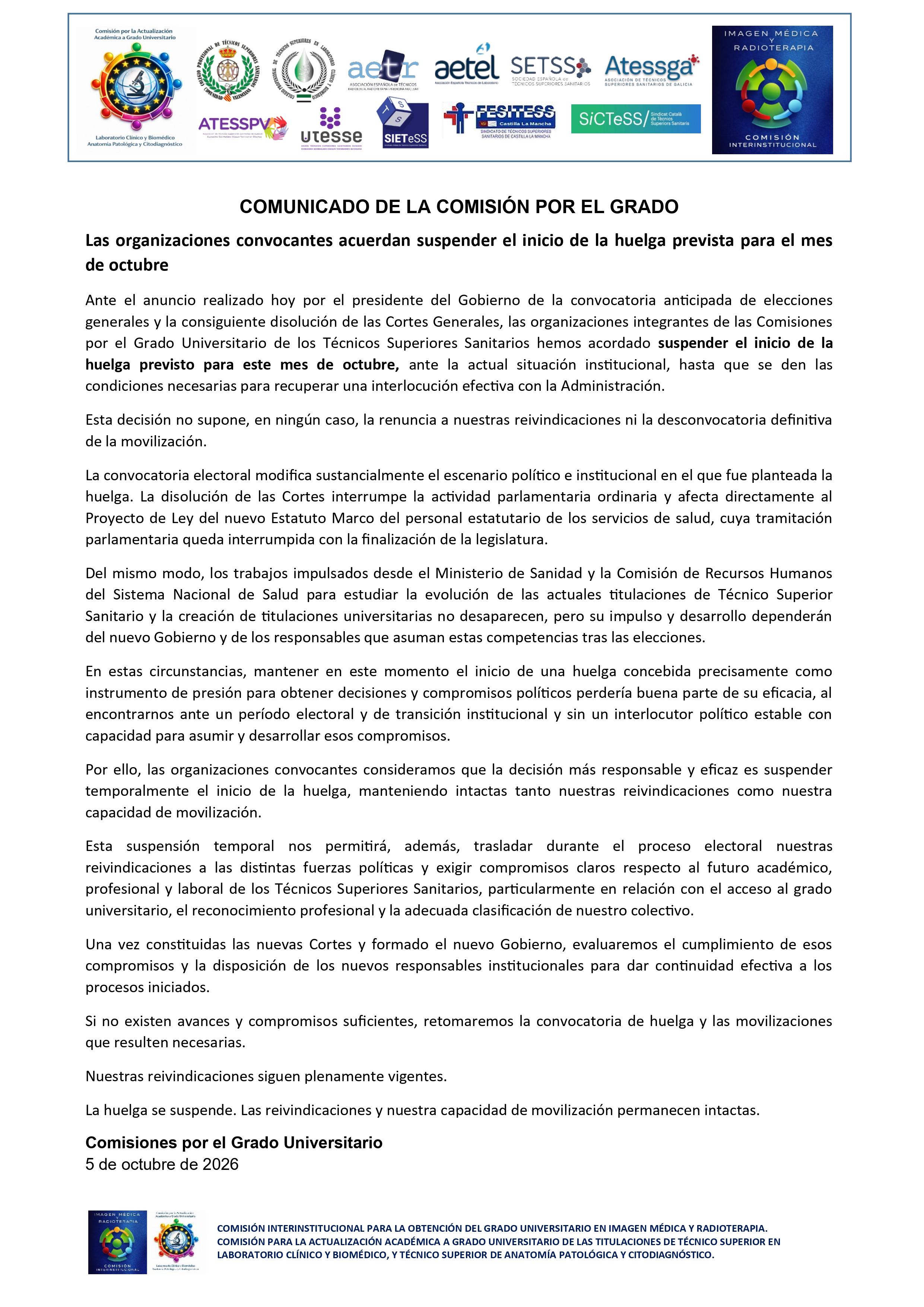 Comunicado051026 Comunicado051026