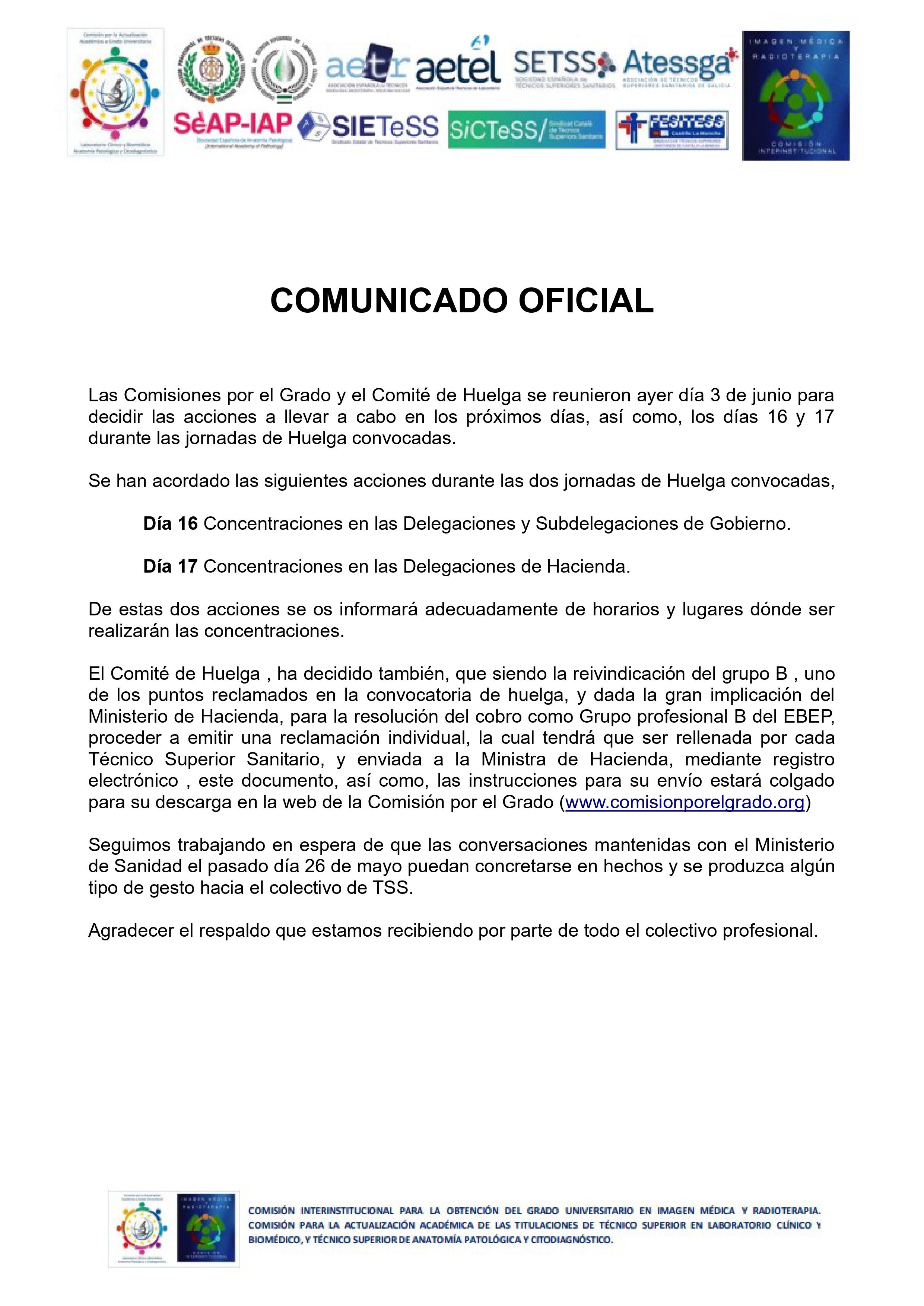 Comunicado